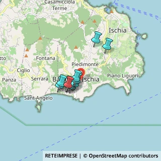 Mappa Via Pendio del Gelso, 80070 Barano D'ischia NA, Italia (1.18182)