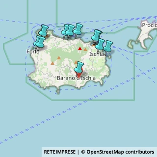 Mappa Via Pendio del Gelso, 80070 Barano D'ischia NA, Italia (4.58538)