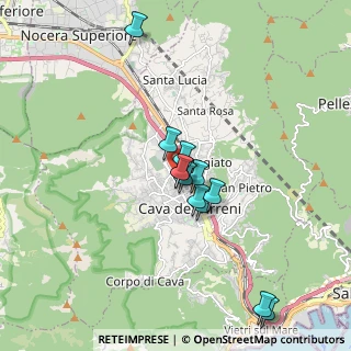 Mappa Via Tommaso Gaudiosi, 84013 Cava de' Tirreni SA, Italia (1.59)