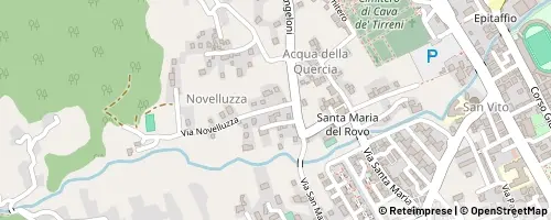 Mappa Cava de' Tirreni