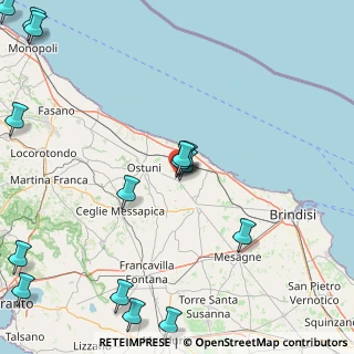 Mappa Via Regina Margherita, 72012 Carovigno BR, Italia (25.90333)