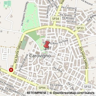 Mappa Via Regina Margherita, 67, 72012 Carovigno, Brindisi (Puglia)