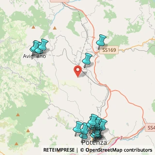 Mappa Contrada S. Luca Scafarelli, 85100 Potenza PZ, Italia (6.532)