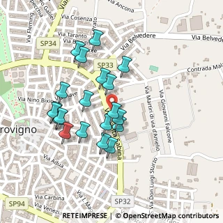 Mappa Via giudice Paolo Borsellino, 72012 Carovigno BR, Italia (0.224)