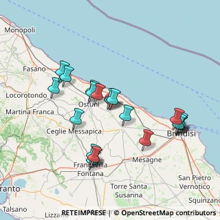 Mappa Via giudice Paolo Borsellino, 72012 Carovigno BR, Italia (15.905)