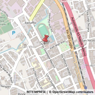Mappa Via Clemente Tafuri, 37, 84013 Cava de' Tirreni, Salerno (Campania)
