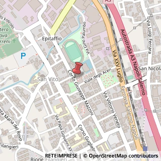 Mappa Corso Mazzini, 173, 84013 Cava de' Tirreni, Salerno (Campania)