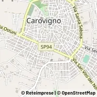 Kaart Carovigno