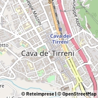 Kartta Cava de' Tirreni