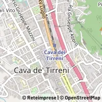 Hartă Cava de' Tirreni