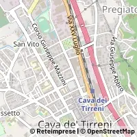 지도 Cava de' Tirreni