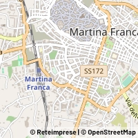 Kaart Martina Franca