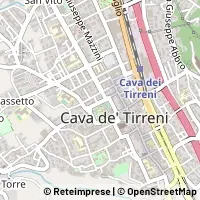 Karte Cava de' Tirreni