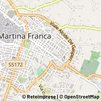 Mapa Martina Franca