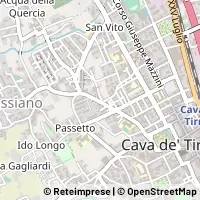 خريطة Cava de' Tirreni
