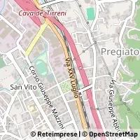 Карта Cava de' Tirreni