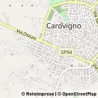 Kaart Carovigno