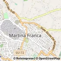 地図 Martina Franca