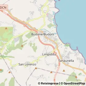 Mappa Budoni