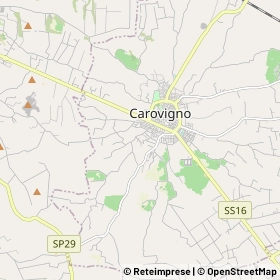 Mappa Carovigno