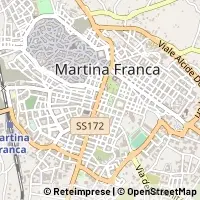 Mapa Martina Franca