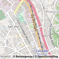 Map Cava de' Tirreni