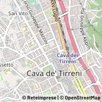 地図 Cava de' Tirreni