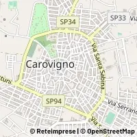 Mapa Carovigno