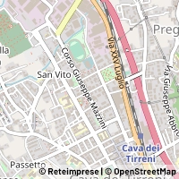 Karte Cava de' Tirreni