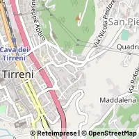 Map Cava de' Tirreni