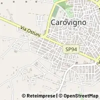 지도 Carovigno