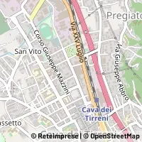 Térkép Cava de' Tirreni