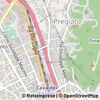 Mapa Cava de' Tirreni