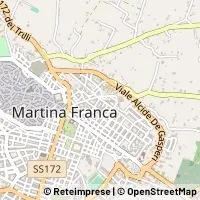 Mapa Martina Franca