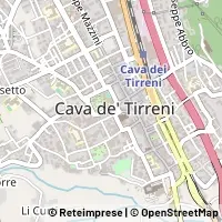 Karte Cava de' Tirreni