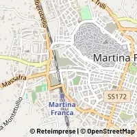 Mapa Martina Franca