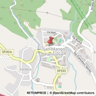 Mappa Via Guglielmo Marconi, 13, 84090 San Mango Piemonte, Salerno (Campania)