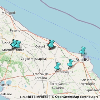 Mappa Via Martiri di Cefalonia, 72012 Carovigno BR, Italia (18.04182)