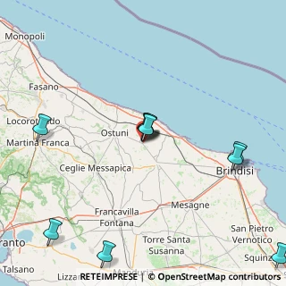 Mappa Via Martiri di Cefalonia, 72012 Carovigno BR, Italia (23.22364)