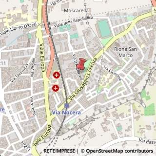 Mappa Via Dannunzio Gabriele, 7, 80053 Castellammare di Stabia, Napoli (Campania)