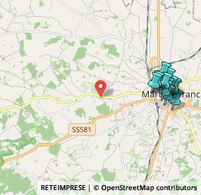 Mappa S. P. per Mottola, 74015 Martina Franca TA, Italia (2.59846)
