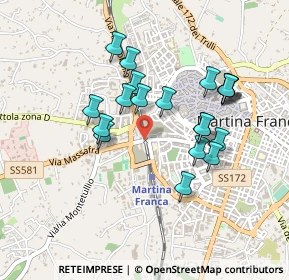 Mappa Via delle Murge, 74015 Martina Franca TA, Italia (0.4425)