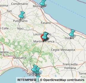 Mappa Via delle Murge, 74015 Martina Franca TA, Italia (31.98429)