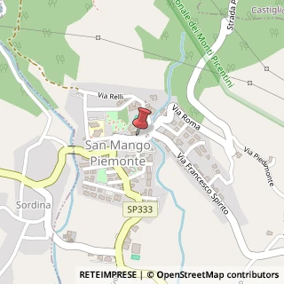 Mappa Via F. Spirito, 75, 84090 San Mango Piemonte, Salerno (Campania)