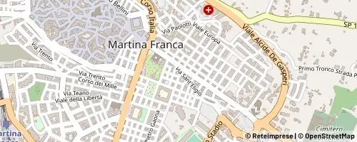 Mappa Martina Franca