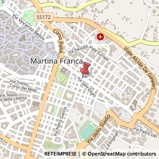 Mappa Corso Messapia, 48, 74015 Martina Franca, Taranto (Puglia)