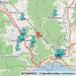 Mappa Via Michele di Florio, 84013 Cava de' Tirreni SA, Italia (2.68643)