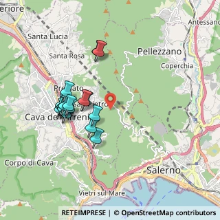 Mappa Via Michele di Florio, 84013 Cava de' Tirreni SA, Italia (1.8945)