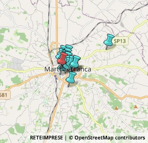 Mappa Via Serranuda, 74015 Martina Franca TA, Italia (0.74895)