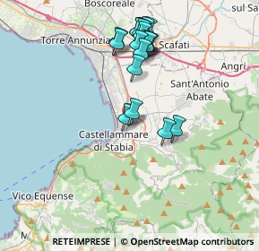 Mappa Via Vittoria Aganoor, 80053 Castellammare di Stabia NA, Italia (3.982)
